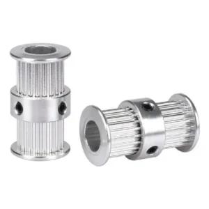 Puleggia Gt2 20 Denti Alluminio Foro 8mm Doppia Testa Double
