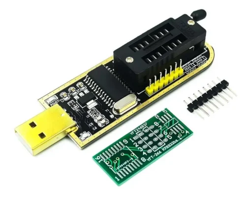 CH341A STC FLASH 24 25 EEPROM BIOS Writer USB Programmer SPI