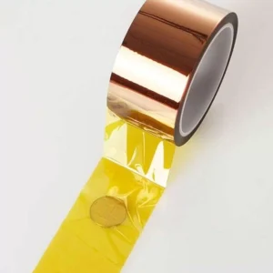 Nastro Adesivo Kapton 33M X 8Mm Resistente Calore Rotolo