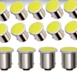 Lotto 10 Pezzi Lampade P21W 1156 Ba15S Led Parcheggio
