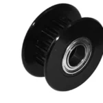 Puleggia Gt2 20 Denti 3 Bore Nera Stampante 3D 6Mm Alluminio