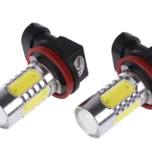 H11 LED Lampade Fendinebbia Cob Coppia Canbus