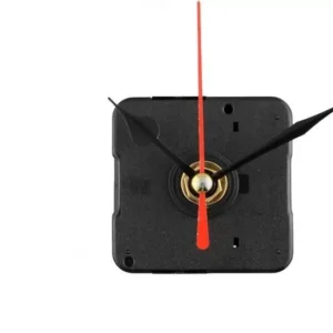 1Pz Meccanismo Orologio Silenzioso Parete Muro Quarzo Movimento