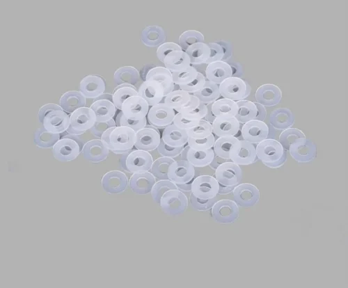 100 Pz Rondella M3 In Nylon Plastica Multiuso
