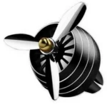 Deodorante Auto Profumo Bocchette Aria Ventola Diffusore Led