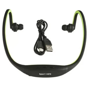 Corsa Sport Wireless Radio Fm Auricolari Senza Fili Micro Sd