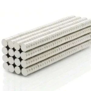20 Pezzi Magneti Neodimio Ndfeb N35 Cilindrici 3x1.5mm