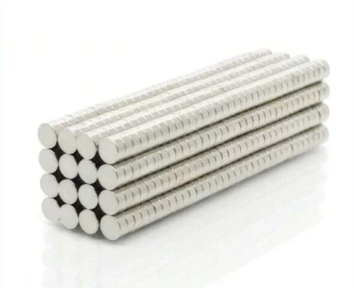 20 Pezzi Magneti Neodimio Ndfeb N35 Cilindrici 3x1.5mm