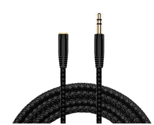 Cavo Audio 3 Metri Aux Jack 3.5Mm Maschio/Femmina Prolunga