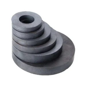 20 Pezzi Magneti Ferrite 13X2Mm Con Foro 7Mm Anello Permanen