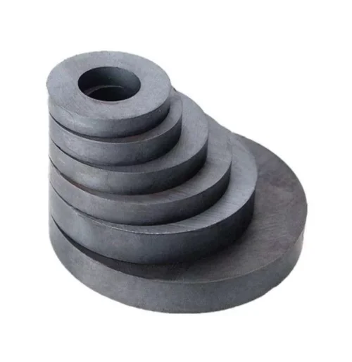 20 Pezzi Magneti Ferrite 13X2Mm Con Foro 7Mm Anello Permanen