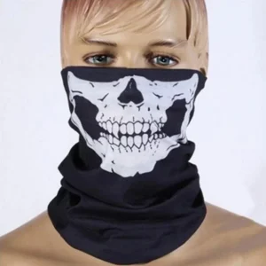 Bandana Scaldacollo Teschio Ghost Softair Moto Skull Gadget