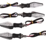 Set 2X Frecce Led Universale Indicatori Direzione Moto 12LED