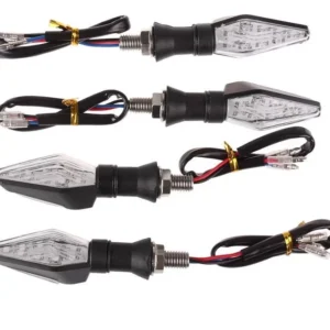 Set 2X Frecce Led Universale Indicatori Direzione Moto 12LED
