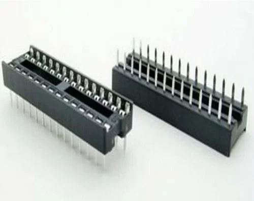 10 Zoccoli 28 Pin Passo 2.54Mm Per Circuiti Integrati Dip