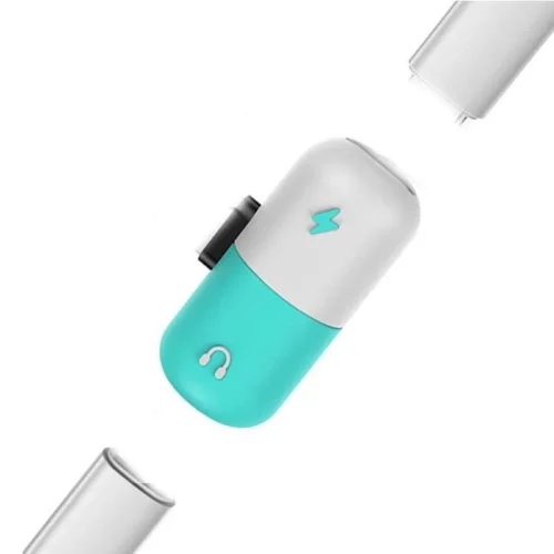 Adattatore Splitter Cuffie Caricatore Iphone 12 11 8 X 7