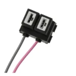 2PZ Connettore Cablato Portalampada Presa Faro H7 per Fiat