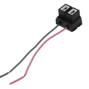 2PZ Connettore Cablato Portalampada Presa Faro H7 per Fiat