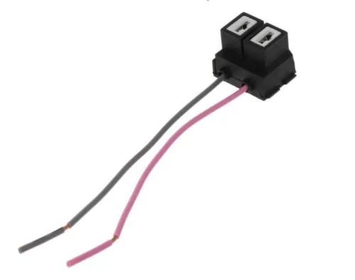 2PZ Connettore Cablato Portalampada Presa Faro H7 per Fiat