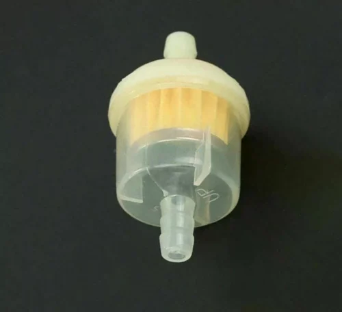 Filtro benzina carburante universale 6/7mm trasparente moto