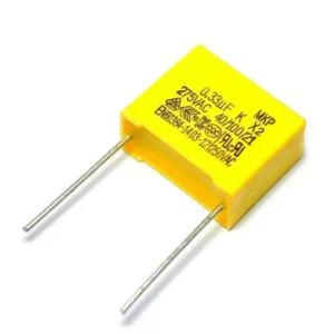 2 Pezzi Condensatore Poliestere 0.47uF 470nF 275Vac P28 MKP