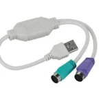 Cavo da USB A PS2 connettore 6p convertitore adattatore PC
