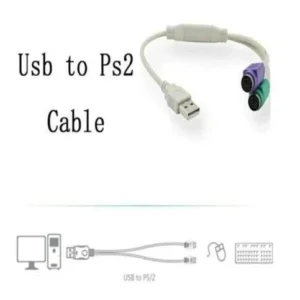 Cavo da USB A PS2 connettore 6p convertitore adattatore PC