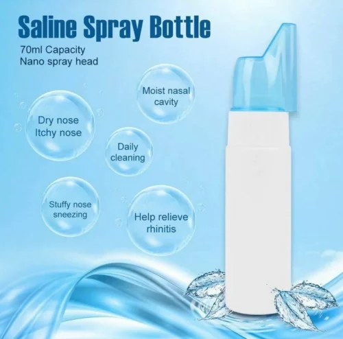 Adulti Bambini Detergente Pulitore Nasale A Pressione 70ml