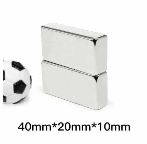 MAGNETE potente 40x20x10 mm Calamita al neodimio Forza 25KG