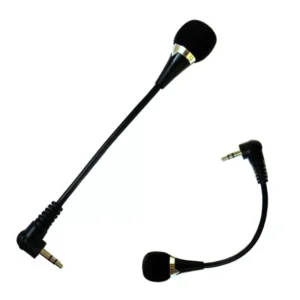 Mini Microfono Cavo Flessibile Jack 3.5Mm Laptop Per Skype