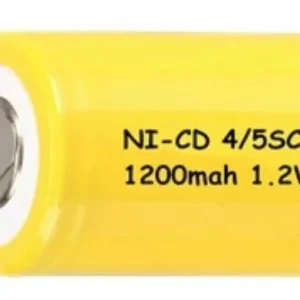 Batteria Ricaricabile Nicd 4/5Sc 1200Mah 1.2V Con Lamelle