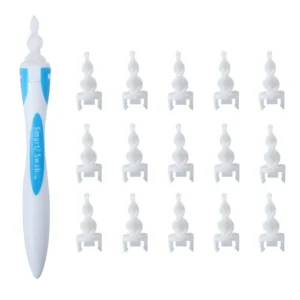 Smart Swab Cerume Rimozione Pulitore Orecchie Morbide Spirale