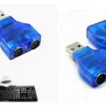 Adattatore Da Usb A Ps/2 Femmina Per Mouse/Tastiera Em88