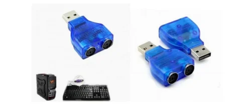 Adattatore Da Usb A Ps/2 Femmina Per Mouse/Tastiera Em88