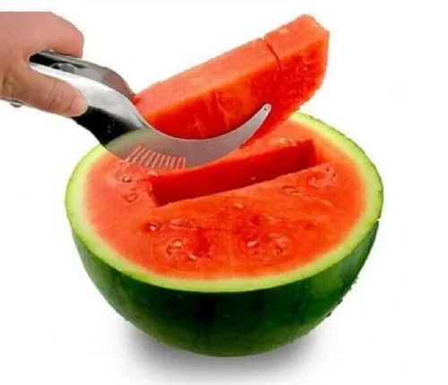 Angurello Taglia Affetta E Servi Anguria Fetta Melone Inox