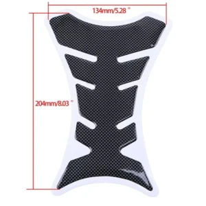 Adesivo Proteggi Serbatoio Moto Nero Free Style Paraserbatoi