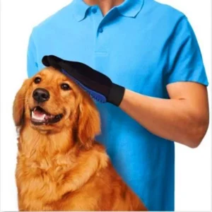 Touch Guanto Spazzola Elimina Peli Massaggiante Cani Gatti