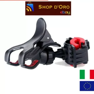Porta Cellulare Per Bicicletta Manubrio Bici Supporto Pinza