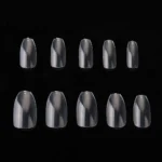 500 Tips Unghie Finte Nail Art Ricostruzione Gel 10 Misure