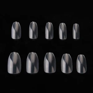 500 Tips Unghie Finte Nail Art Ricostruzione Gel 10 Misure