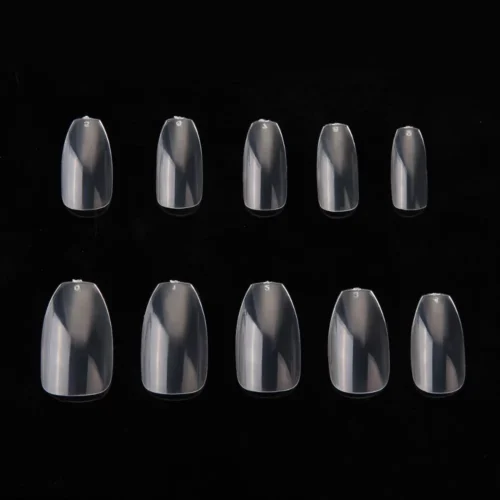 500 Tips Unghie Finte Nail Art Ricostruzione Gel 10 Misure