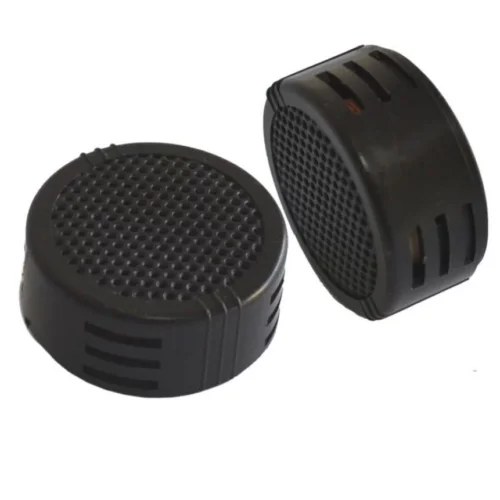 Coppia Dome Tweeter 500W Audio Altoparlanti Auto Nero Casse