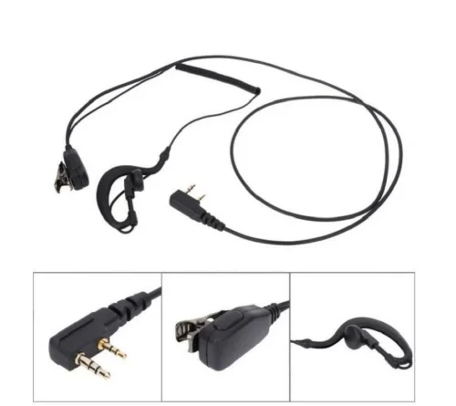 Auricolare 2 Pin Per Baofeng Uv5R 888S 666S Tyt Ricetrasmittente