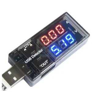 Usb Tester 3 In 1 Voltimetro, Amperometro, Timer Calcolo Mah