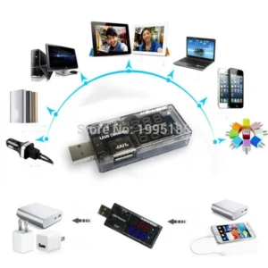 Usb Tester 3 In 1 Voltimetro, Amperometro, Timer Calcolo Mah