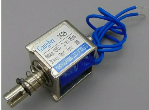 JF0826b Elettromagnete 12V DC solenoide JF-0826B 2A 20N