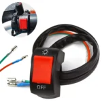 Interruttore Switch Universale On/Off Per Manubrio Luci Moto
