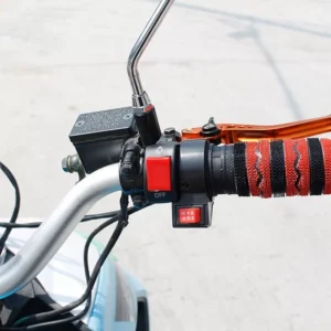 Interruttore Switch Universale On/Off Per Manubrio Luci Moto
