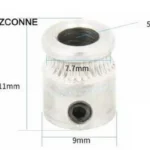 Mk8 Drive Gear 1.75 Mm Filament - 3D Printer Extruder Pulley