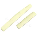 Set Ponte+Capotasto Osso Chitarra Acustica Acoustic Guitar